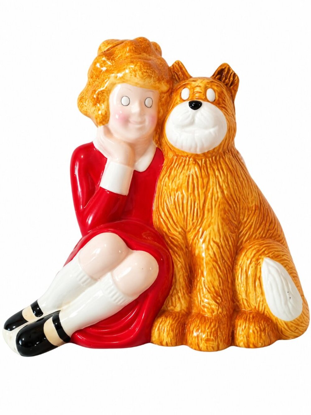Vintage Annie Ceramic Bank - Little Orphan Annie